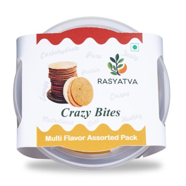 Crezy Bites Multi Flaver Assorted Coin Khakhra