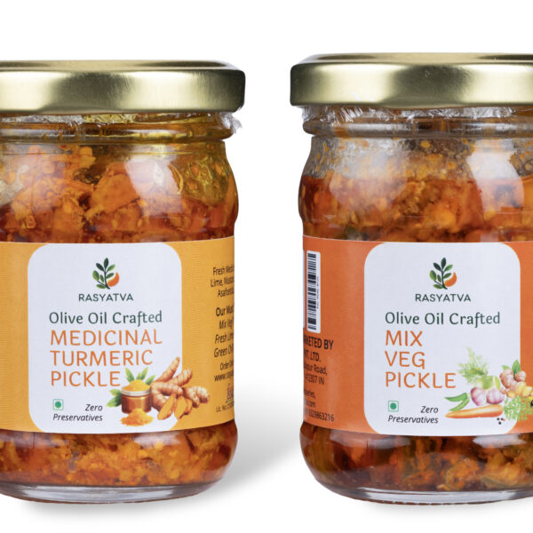 Medicinal Turmeric + Mix Veg Pickle